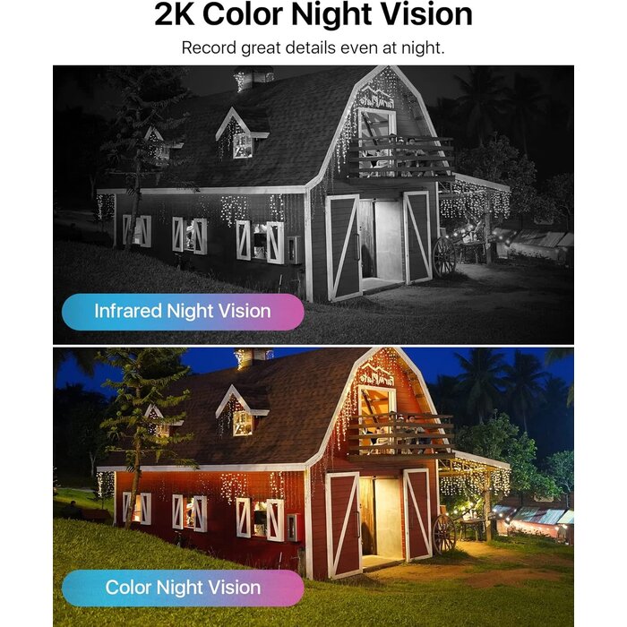 ZOSI C289 2K 8CH Wireless PTZ Security Camera System, 4 x 3MP WiFi Auto Track Camera Outdoor, Color Night Vision, 2-Way Talk, AI Human Vehicle Detection, Light & Siren Alarm, 1TB HDD for 24/7 Record