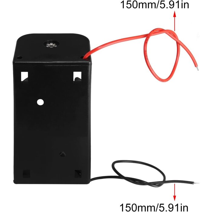LUORNG D-PACK - LUORNG D Cell Battery Holder 1.5V D Cell Battery Case Container with Wire Leads, D Size Battery Box