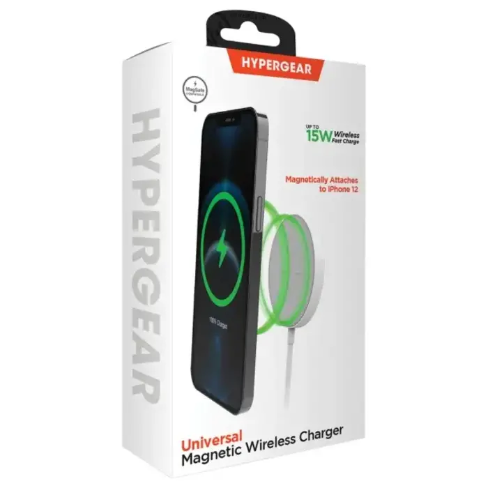 15-Watt Wireless Charging Pad with Magnetic Alignment Technology and Hollow Cooling Structure