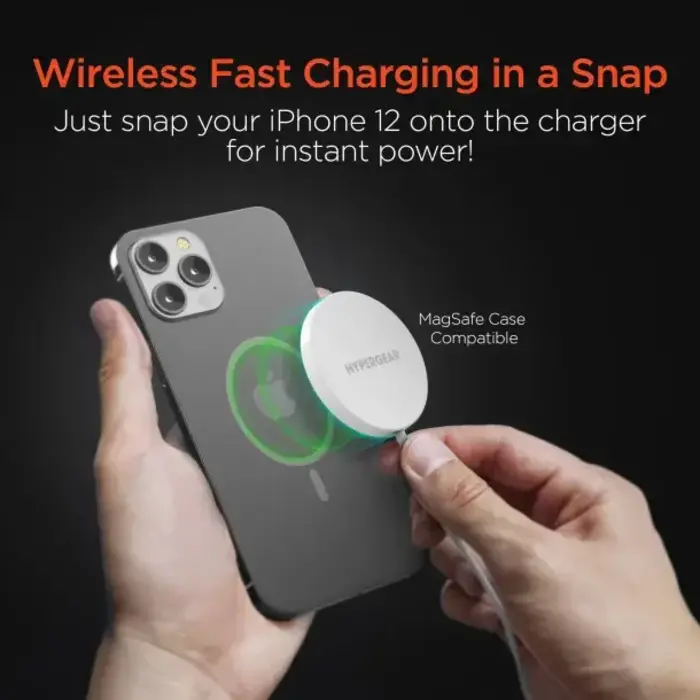 15-Watt Wireless Charging Pad with Magnetic Alignment Technology and Hollow Cooling Structure