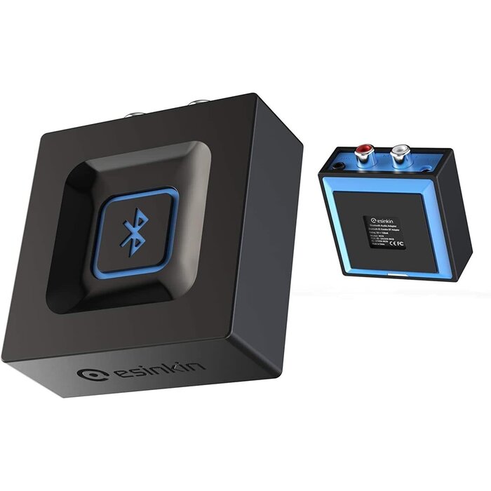 esinkin W29-US - esinkin Bluetooth Audio Adapter for Music Streaming Sound System, Wireless Audio Adapter Works with Smartphones and Tablets, Wireless Adapter for Speakers