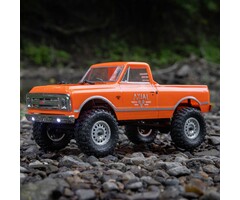 Axial AXI00001V2T3 - 1/24 SCX24 1967 Chevrolet C10 4WD Brushed Truck RTR, Orange