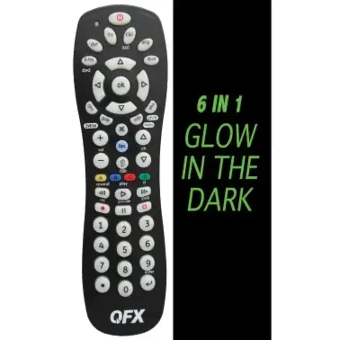 RCA 6-Device Green Backlit Universal Remote