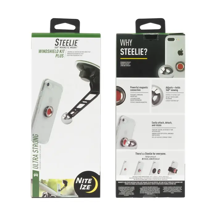 Nite Ize Steelie® Orbiter® Windshield Kit
