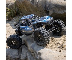 Axial AXI-1750T1 - 1/18 UTB18 Capra 4WS 4X4 RTR Brushed Rock Crawler (Battery & Charger Included), Blue
