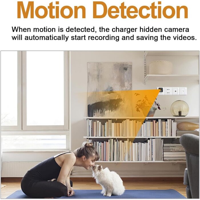 Spy Camera Charger - Hidden Camera - Premium Pack - HD 1080P - Best Mini Spy Camera - USB Charger Camera - Secret Camera - Nanny Cam - Small Cameras for Spying - Surveillance Camera Full HD