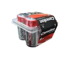 Camelion LR20-PB4 - Camelion D Plus Alkaline Plastic Tub of 4