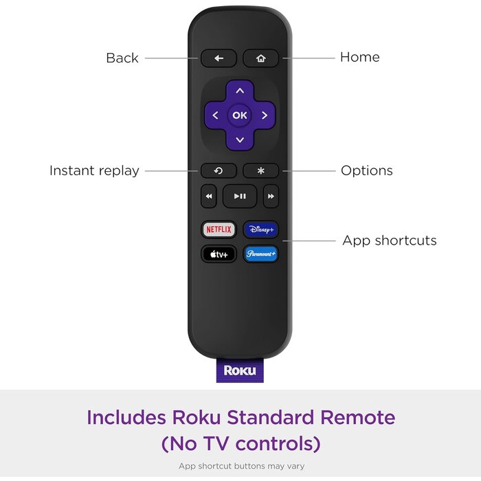 ROKU - Roku Express | HD Streaming Media Player with High Speed HDMI Cable and Simple Remote