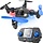 HS190-BLUE - Holy Stone Foldable Mini Drone for Kids Beginners, Blue RC Nano Quadcopter with Altitude Hold, 3D Flips, High Speeds Rotation, Headless Mode, Throw to Go, One Key Return, Great Gift Toys for Boys and Girls, Blue