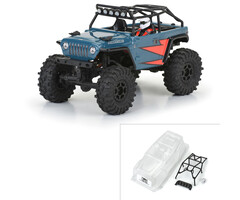 Pro-Line Racing PRO366400 - 1/24 2004 Jeep LJ Clear Body/Trail Cage: SCX24
