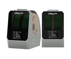 Cregrant3D 3D-DRYER - Creality Space Pi Filament Dryer, Filament Storage Box, Upgraded Double 360° Heating Drying with Fan&Touch Screen, 3D Printer Filament Spool Holder, Dehydrator 1.75/2.85/3mm PLA PETG ABS TPU Nylon