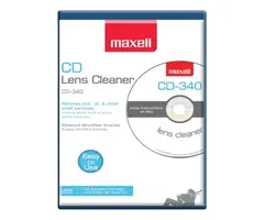 MAXELL MXLCD340 - Maxell® Maxlink Pro CD/DVD CD-340 Laser Lens Cleaner