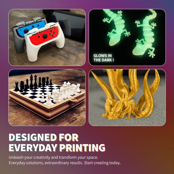 MIKA3D OVERTURE-ROYAL-GOLD - OVERTURE PLA Filament 1.75mm PLA 3D Printer Filament, 1kg Cardboard Spool (2.2lbs), Dimensional Accuracy +/- 0.02mm, Fit Most FDM Printer (Royal Gold)