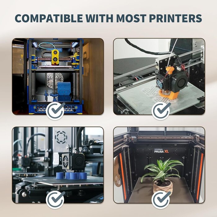 MIKA3D Shiny Silk Gold, 1.75mm 3D Printer Filament, Spool 0.5kg