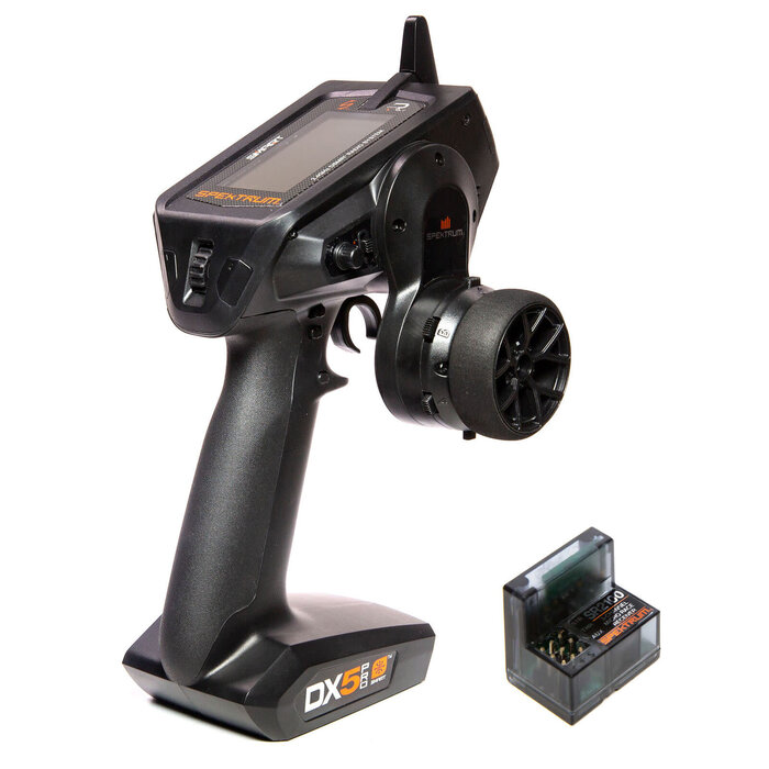 SPEKTRUM SPM5025 - DX5 Pro 5-Channel DSMR Transmitter with SR2100 Receiver