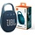 JBL Clip 5 Waterproof Bluetooth Speaker, Blue