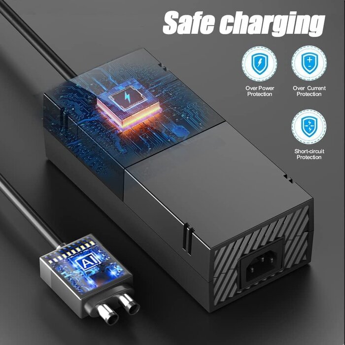 Puning X-1-POWER - Puning Power Supply Brick for Xbox One, 100V-240V AC Adapter Power Supply Compatible with Xbox One Console