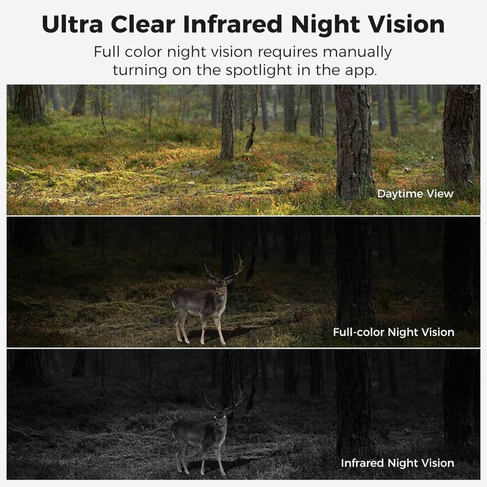 Hiseeu TDK04UY - Hiseeu 4G Camera, 4G Cellular Game Cameras, No WiFi Security Camera, Solar Trail Cam Wireless Outdoor, 2k Color Night Vision, Without WiFi Need, 64G SD & 300MB SIM Card Included (4G Camo-Summer)