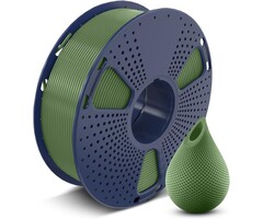 SUNLU-PETG-OLIVE-GREEN - SUNLU Olive Green PETG 3D Printer Filament 1.75mm, Individually Vacuum Packed, 0.25kg per Spool, Olive Green