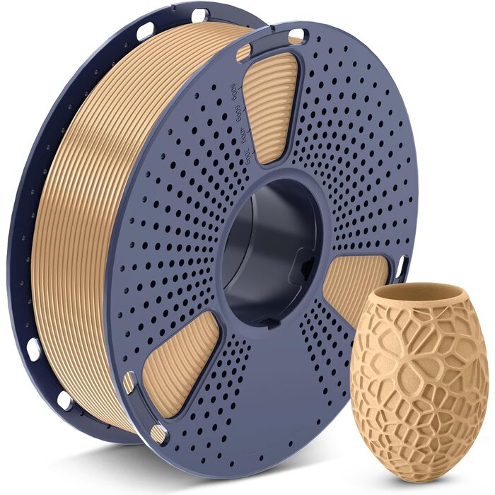 SUNLU-PETG-OAK - SUNLU Oak PETG 3D Printer Filament 1.75mm, Individually Vacuum Packed, 0.25kg per Spool, Oak
