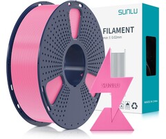 SUNLU-PETG-PINK - SUNLU PETG 3D Printer Filament 1.75mm, Individually Vacuum Packed, 0.25kg per Spool, Pink