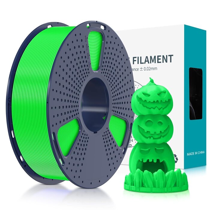 SUNLU PLA SUNLU-PETG-GRN - SUNLU Green PETG 3D Printer Filament 1.75mm, Individually Vacuum Packed, 0.25kg per Spool