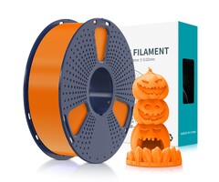 SUNLU-PLA-ORNG - SUNLU Orange PLA 3D Printer Filament 1.75mm, Individually Vacuum Packed, 0.25kg per Spool, Orange