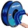TPU-TRNSPT-BLU - EONO3D 95A Transparent Blue TPU Filament, 1.75mm, Flexible 3D Printer Filament, 1kg Spool (2.2 lbs), Soft & Durable, ±0.03mm Dimensional Accuracy, Ideal for Wearables, Phone Cases