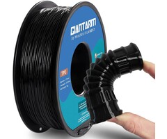 GIANTARM TPU-1148 - GIANTARM TPU Filament 1.75mm Flexible Soft 3D Printer Consumables Black, 95A 1kg Spool (2.2 lbs.), Dimensional Accuracy +/- 0.05 mm