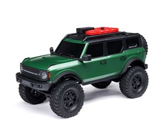 Axial AXI00006V2T5 - 1/24 SCX24 Ford Bronco 4X4 RTR Brushed Rock Crawler (Battery & Charger Included), Green