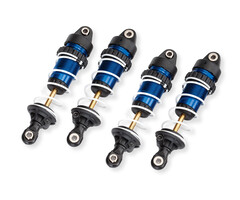 Traxxas 10765-BLUE - Mini PTFE Aluminum Long GTR Shocks & Springs (2), Blue, Mini Maxx®