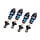 10765-BLUE - Mini PTFE Aluminum Long GTR Shocks & Springs (2), Blue, Mini Maxx®