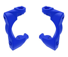Traxxas 10732-BLUE - Caster blocks (c-hubs), left & right (blue)