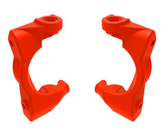 Traxxas 10732-RED - Caster blocks, Mini Maxx® (c-hubs), left & right (red) Mini Maxx®