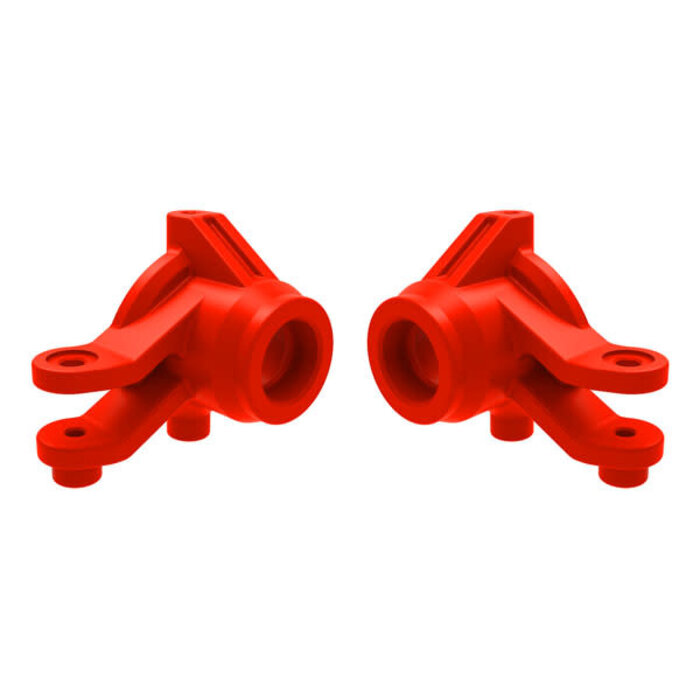 Traxxas 10736-RED - Steering Blocks, Left & Right, Mini Maxx®, Red