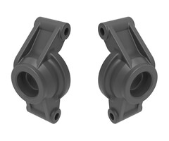 Traxxas 10752-GRAY - Carriers, Stub Axle (rear) (left & right) Gray, Mini Maxx®