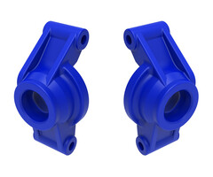 Traxxas 10752-BLUE - Carriers, Stub Axle (rear) (left & right) Blue, Mini Maxx®