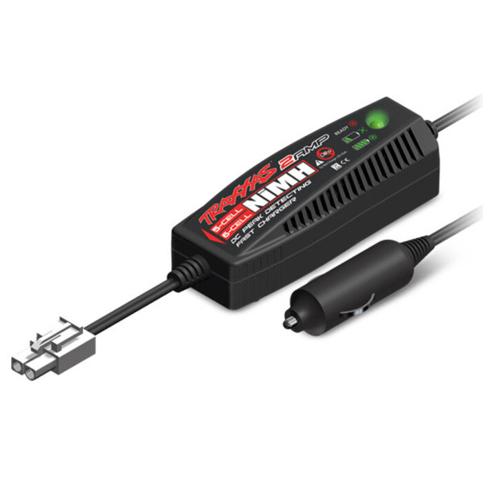 Traxxas 2977 - Charger, D/C, 2 amp (Molex) (5 - 6 cell, 6.0 - 7.2 volt, NiMH)