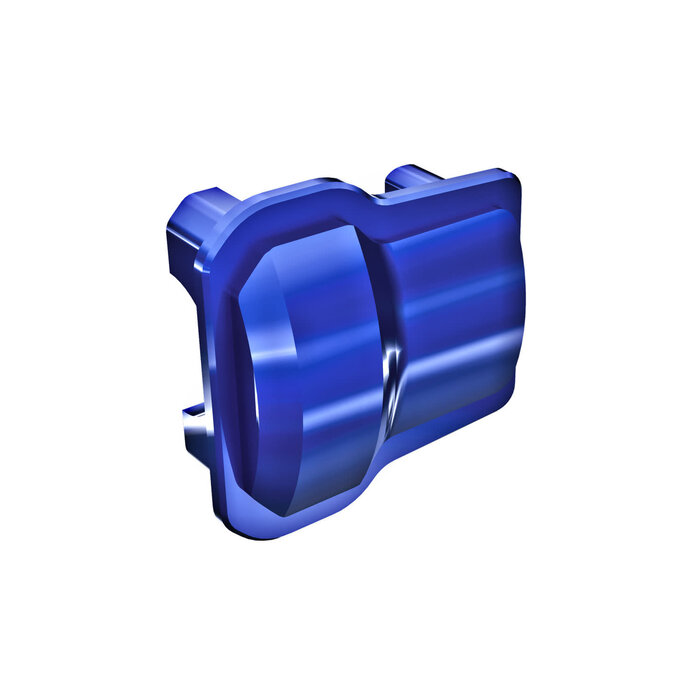 Traxxas 9787-BLUE - Axle cover, 6061-T6 aluminum (blue-anodized) (2)/ 1.6x12mm BCS (with threadlock) (8)