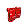 9787-RED - Axle cover, 6061-T6 aluminum (red-anodized) (2)/ 1.6x12mm BCS (with threadlock) (8)