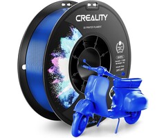Creality CR-PETG-BLU - CREALITY Blue PETG 3D Filament, 1.75mm, 1kg 3D Printer Filament, 1kg (2.2lb) Neatly Wound Spool, Dimensional Accuracy ±0.03mm, Fit for Ender, Bambu Lab, Anycubic,ELEGOO FDM Printers, Blue