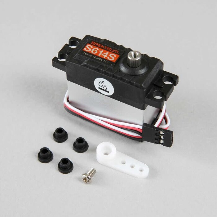 SPEKTRUM SPMS614S - S614S 15kg Steel Gear WP Servo, 23T
