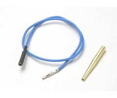 Traxxas 4581X - Lead wire, glow plug (blue) (EZ-Start® and EZ-Start® 2)/ molex pin extractor (use where glow plug wire does not have bullet connector)