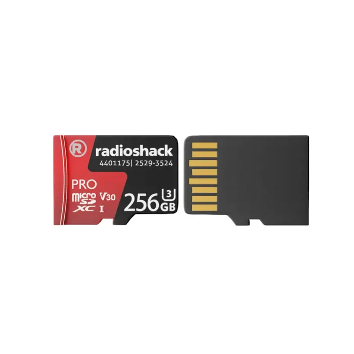 RadioShack 4401175 - RadioShack Micro SDXC Card U3 V30 256GB