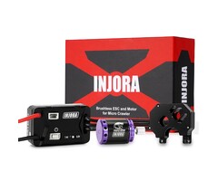 INJORA MBL32G2-INM18 - INJORA MBL32 G2 Waterproof Brushless ESC & 2204 Fat Viper Motor for 1/24 SCX24