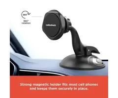 RadioShack 2604750 - RadioShack Magnetic Phone Holder, 360-Degree Rotation