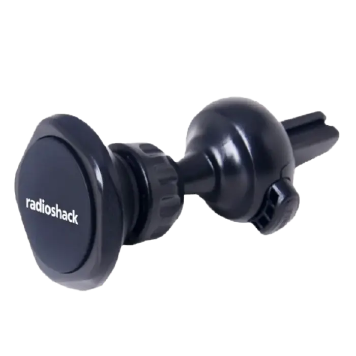 RadioShack 2604752 - RadioShack Magnetic Car Fan Phone Holder, 360-Degree Rotation