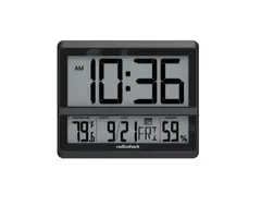 RadioShack 6301716 - RadioShack Digital Clock with Indoor Temperature & Humidity