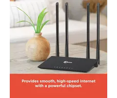 RadioShack 2505012 - RadioShack High-Speed WiFi Router, 1200Mbps, 1500 Sq ft