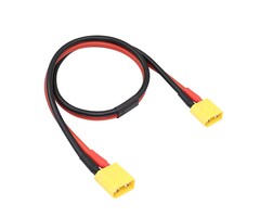 XT60/M-XT60/M - RIIEYOCA XT60 Male to XT60 Male Connector with 0.5M 12AWG Silicon Wire for RC Lipo Battery FPV Drone